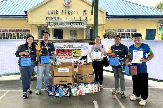 MPT South donates 900 school kits for Brigada Eskwela 2025 image