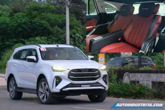 Yes, you can get captain seats for 2025 Isuzu mu-X in PH image