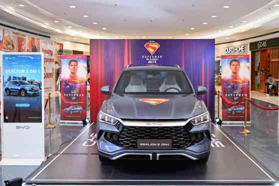 BYD Cars PH is the official mobility partner of Superman movie image