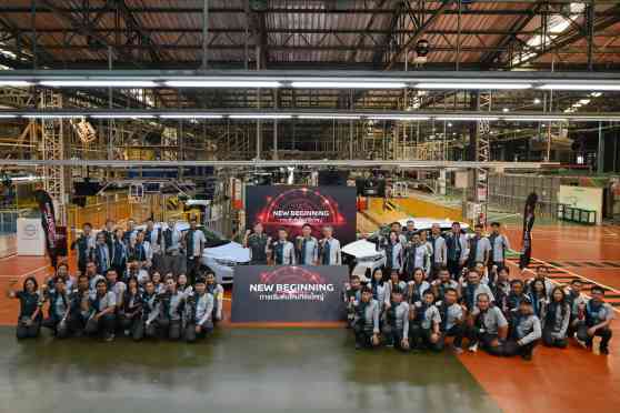 Nissan begins line integration of factories in Thailand image
