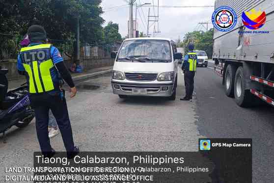 LTO CALABARZON June ops nets over 22K traffic violators image
