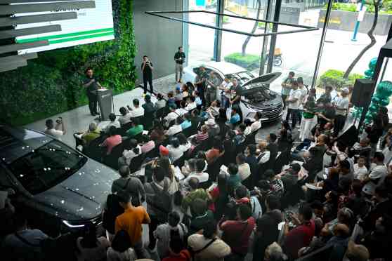 First BYD Grab day caravan held at Global City dealership image