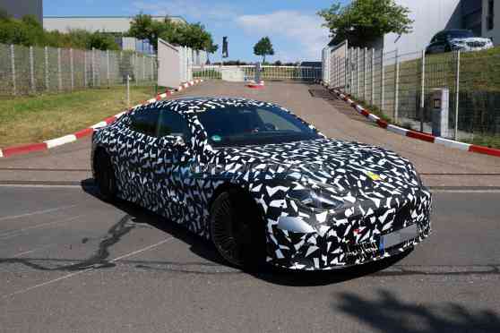 SPIED: Mercedes-AMG testing a 1,000 HP all-electric sedan image