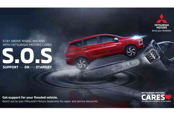 Mitsubishi PH launches flood-damaged vehicle assistance program image
