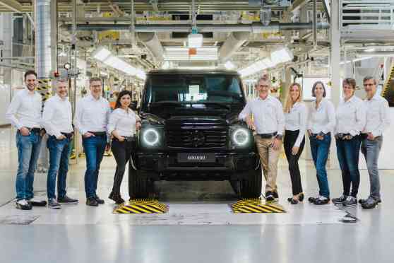 Say hello to the 600,000th Mercedes-Benz G-Class image