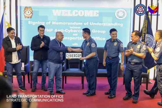 LTO and PNP join forces to combat online fixers image