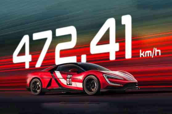 BYD breaks world record for fastest EV with track-focused Yangwang U9 image