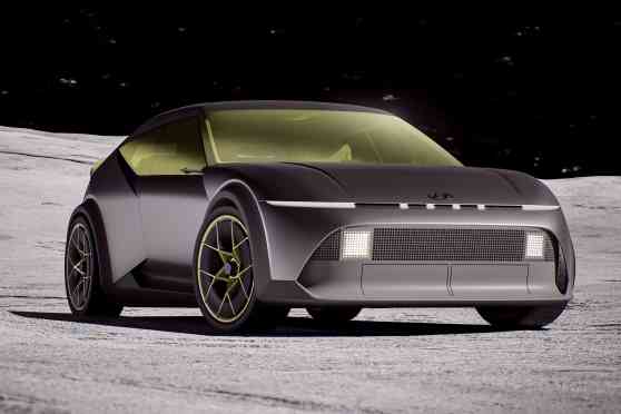 Hyundai Ioniq Concept THREE previews a Veloster-sized EV image