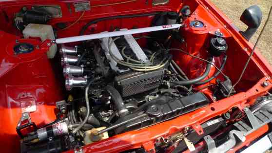 TGR Heritage Parts reissue 4A-GE cylinder head, engine block image