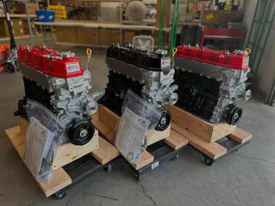 Aftermarket company offering crate engines of Toyota 22R, 5VZ-FE image