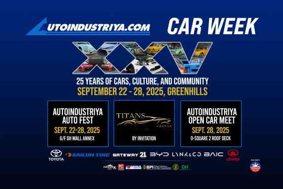 AutoIndustriya.com celebrates 25 years with Car Week in Greenhills image