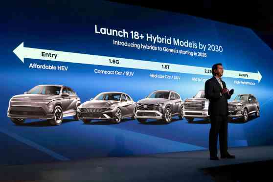 Hyundai to launch midsize pickup, hybrids, and range-extended EVs by 2030 image