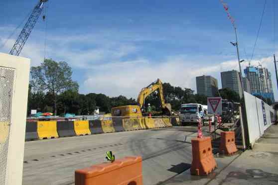 Portion of North Avenue closed Sept 24 - Oct 30 due to tunnel excavation image