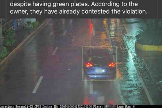 Wow Mali: MMDA reverses NCAP number coding violation of EV driver image