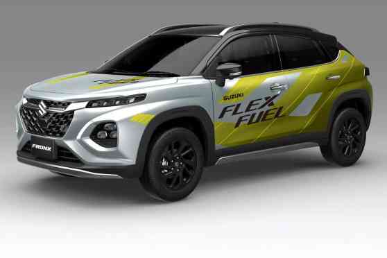 Suzuki Fronx with flex fuel technology to be shown at JMS 2025 image