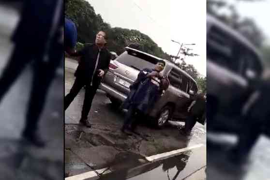 DOTr Usec. under fire for using unauthorized plate, wang-wang image