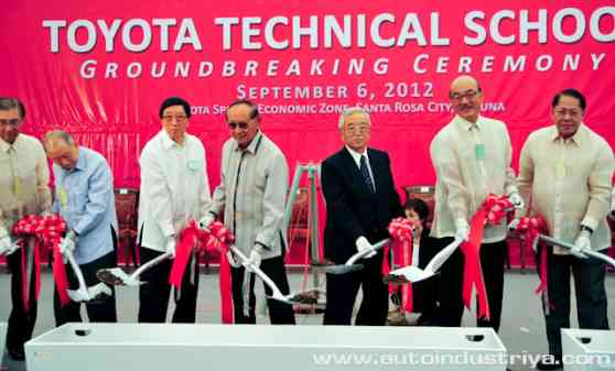 Toyota Philippines breaks ground for technical school image