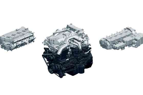 Isuzu's Multi-Fuel Engine can run on diesel, hydrogen, biofuels, and more image