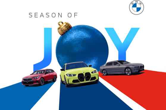BMW &ldquo;Season of Joy&rdquo; promo offers almost PHP 3M in cash savings image