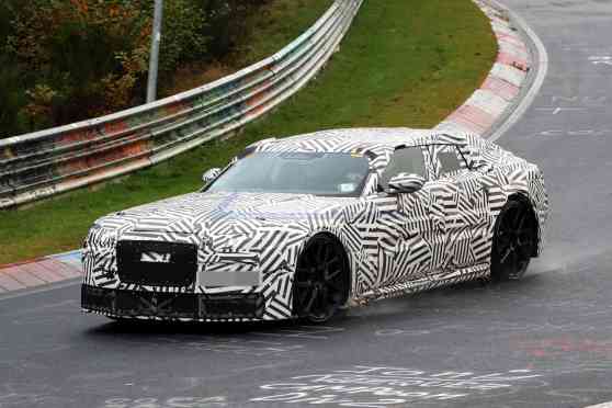 SPIED: Jaguar busy testing Type 00 EV at the Nurburgring image