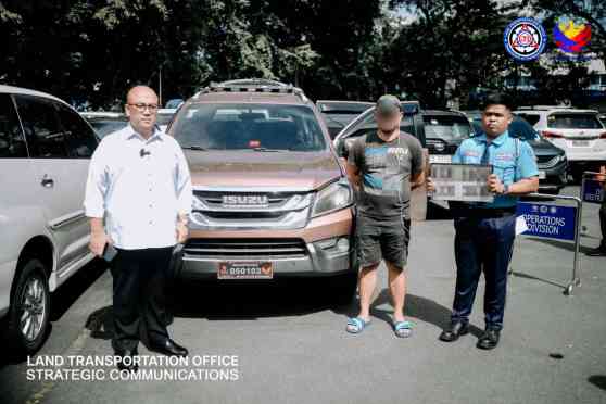 LTO Chief personally nabs driver pretending to be a cop image