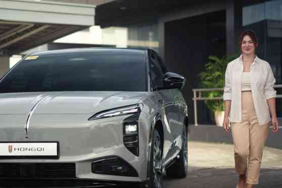 Alice Dixson is the brand ambassador of Hongqi Philippines image