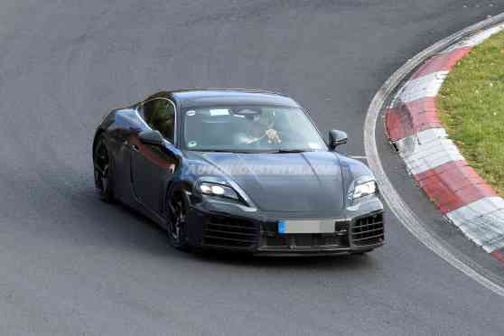 SPIED: Porsche Cayman EV spotted at the Nurburgring image