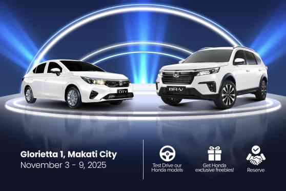 Test drive Honda BR-V, City, Civic, CR-V, HR-V this weekend at Glorietta image
