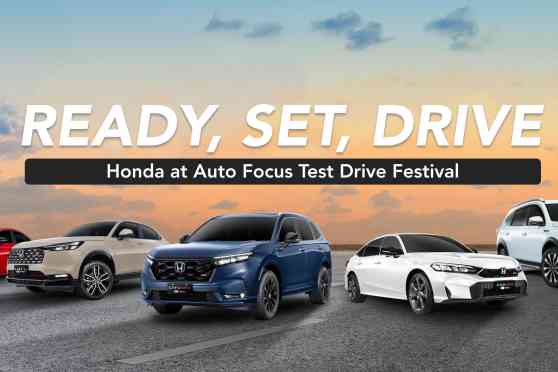 Test drive your dream Honda at SM MOA from Nov 13 &ndash; 16 image