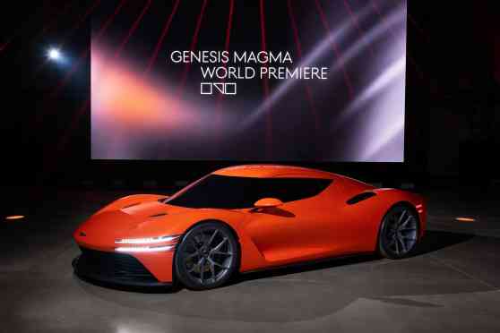 Magma GT Concept by Genesis wants to take on the sports car stalwarts image