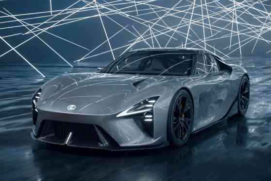 Lexus reveals next-gen LFA Concept with electric powertrain image
