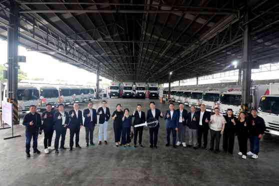 Isuzu PH turns over 56 trucks for PCL fleet expansion image