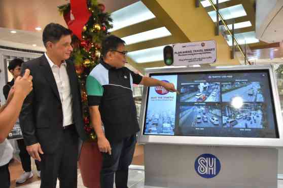 You can now monitor live CCTV traffic feed at SM Megamall image