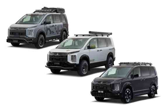 These custom Mitsubishi Delica D:5 MPVs are ready for adventures image