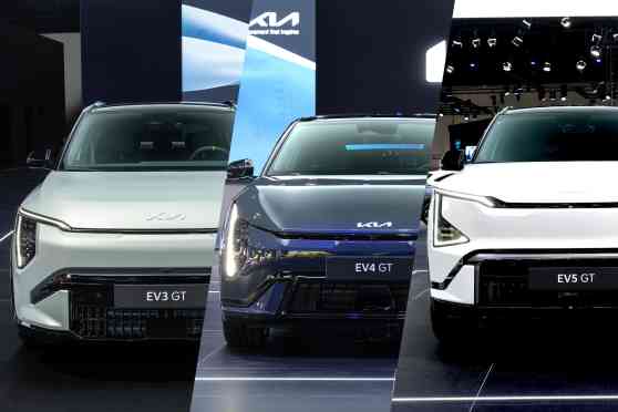 Kia gives the GT treatment to EV3, EV4, EV5 image