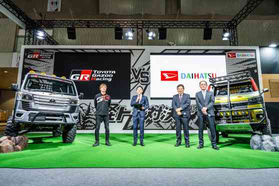 No MR2: Toyota reveals two modified mid-engine kei trucks image