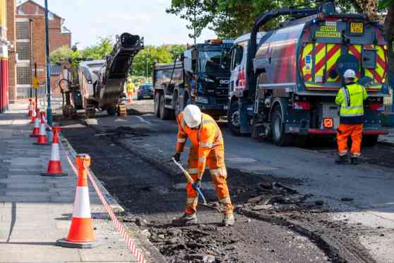 UK's "DOTr" makes LGUs accountable with pothole repair map image