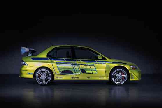 Paul Walker's 2 Fast 2 Furious Mitsubishi Lancer Evo VII up for sale image