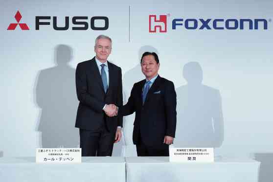 Official: Fuso, Foxconn to establish new zero emissions bus brand image