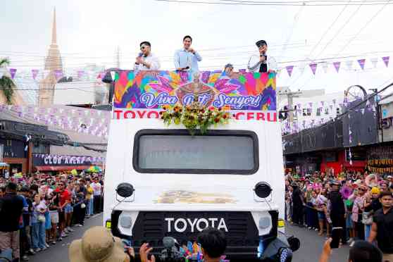 Toyota joins Sinulog Festival with Coco Martin in Cebu image