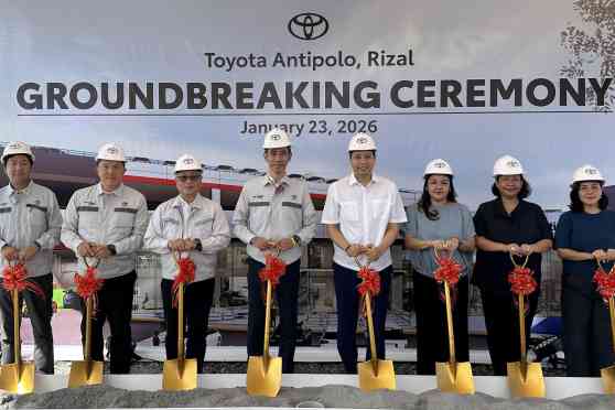 Rising Soon: Toyota PH breaks ground for new Antipolo dealership image