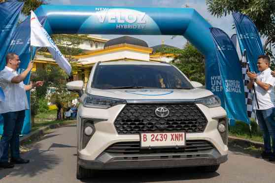 Toyota Veloz Hybrid successfully covered over 7,000 km in 47 days image