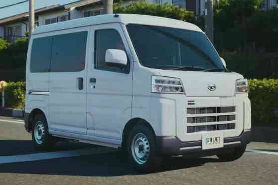 Daihatsu launches electric version of Hijet kei van image