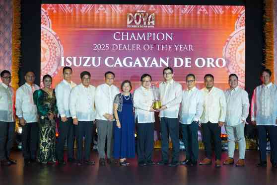 Isuzu PH honors top performing dealers of 2025 image