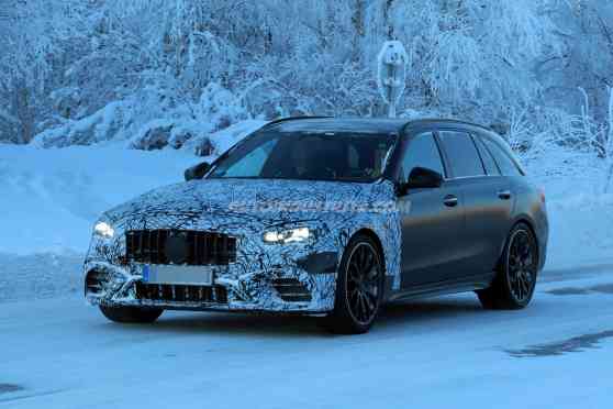 SPIED: Goodbye C43, hello turbo inline-six Mercedes-AMG C53 image