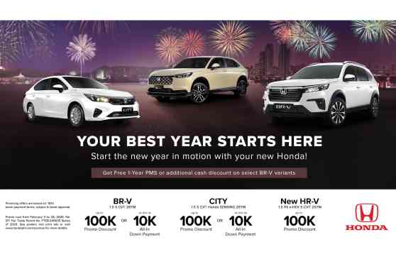 Honda extends PHP 300K discount to CR-V RS e:HEV 2WD until February 28 image