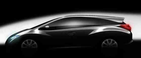 Paris 2012: Honda Civic wagon in the works image