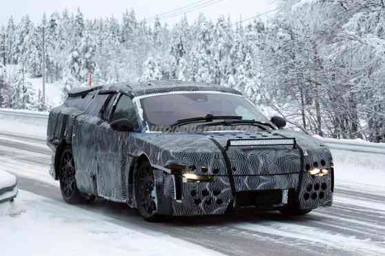 SPIED: Ferrari Luce EV spotted in the snow image