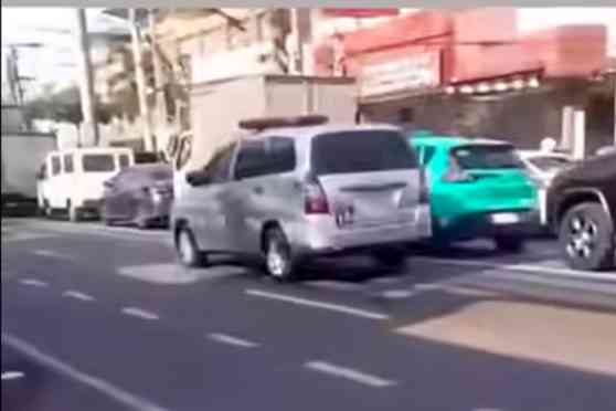 LTFRB fires contractual employee after viral counterflow video image