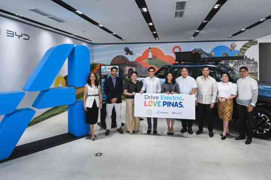 BYD Cars PH, DOT launch &ldquo;Drive Electric, Love Pinas&rdquo; campaign image